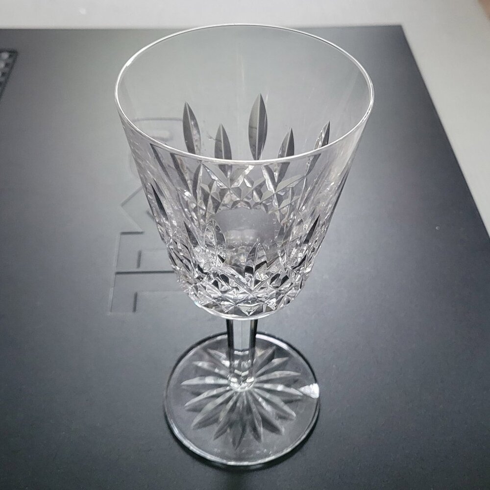 ππ± ~7" Tall βοΈ Waterford Lismore Stemmed Water Glasses Claret Wine Goblets - Picture 5 of 6